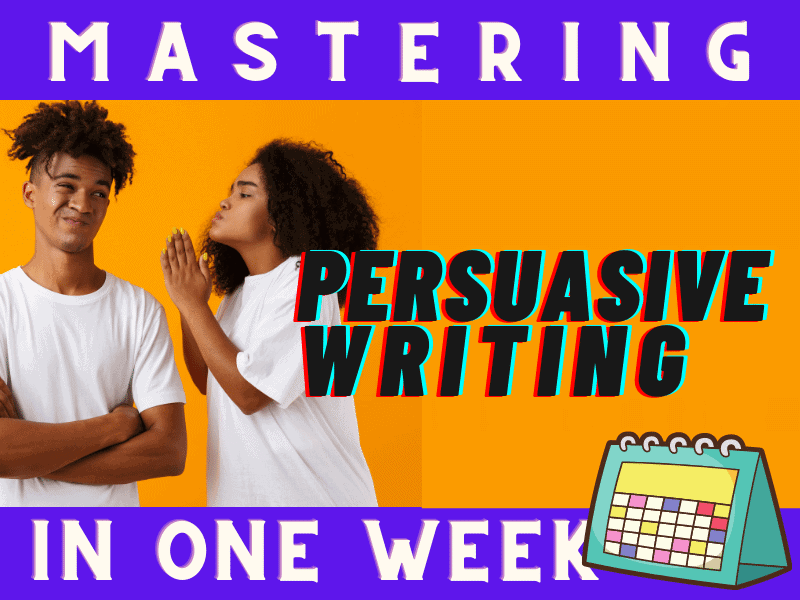 Persuasive Writing Lesson Plan