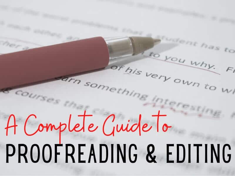 Read our complete guide to editing here.