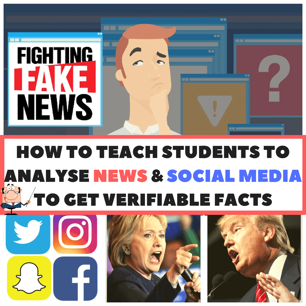 teaching students about fake news,misinformation,fake news | FAKENEWS28329 | Teaching Students about Fake News in the Real World | literacyideas.com